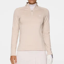Steffi Quarter Zip Mid Layer>J.Lindeberg Outlet