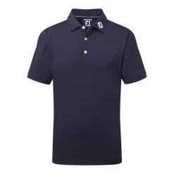Stretch Pique JR Blå>FootJoy Outlet