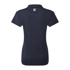 Stretch Pique Solid Blå>FootJoy Hot