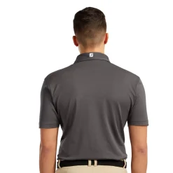Stretch Pique Solid Grå>FootJoy New