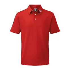 Stretch Pique Solid Röd>FootJoy Best