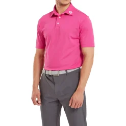 Stretch Pique Solid Rosa>FootJoy New