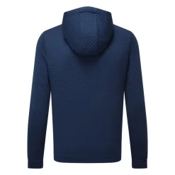 Textured Knit Hoodie Blå>FootJoy Hot