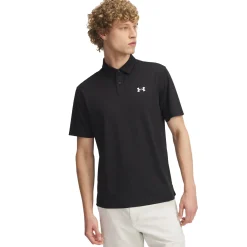 T2G Pique Polo Svart>Under Armour