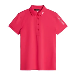 Tour Tech Polo Röd>J.Lindeberg Best