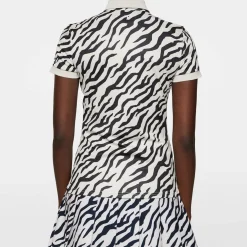 Tour Tech Print Polo>J.Lindeberg
