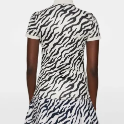 Tour Tech Print Polo>J.Lindeberg