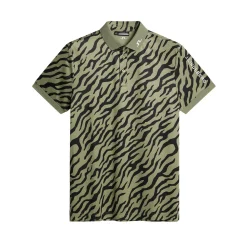 Tour Tech Print Polo>J.Lindeberg Outlet