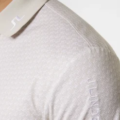 Tour Tech Print Polo>J.Lindeberg New