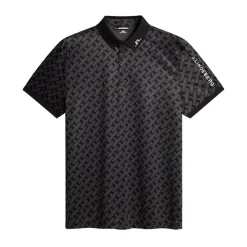 Tour Tech Print Polo>J.Lindeberg Best
