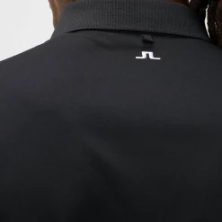 Tour Tech Reg Fit Golf Polo Svart>J.Lindeberg Online