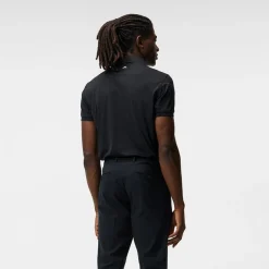 Tour Tech Reg Fit Golf Polo Svart>J.Lindeberg Online