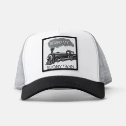 Trucker Board My Bogey Train Vit Grå Svart>Bogeys & Birdies Online