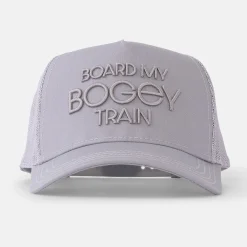 Trucker Cap 3D Board My Bogeytrain: Grå>Bogeys & Birdies