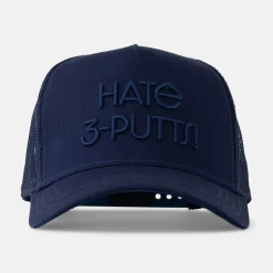 Trucker Cap 3D Hate 3-Putts Blå>Bogeys & Birdies New