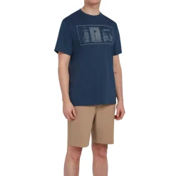 T-Shirt Graphic Crew: Blå>PGA Tour Best