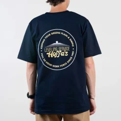T-Shirt Hoffa´s Leveling Service Blå>The Gimme Tour Outlet