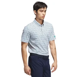 Ultimateimate365 Micro Argyle Polo Shirt>Adidas