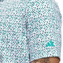 Ultimateimate365 Micro Argyle Polo Shirt>Adidas