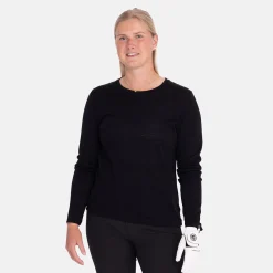 Underwool Merino Long Sleeve Svart>Ivanhoe Clearance