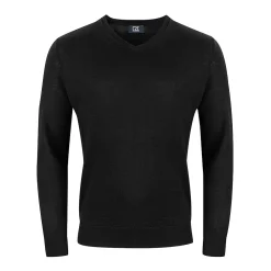 Vernon V-Neck Merino Svart>Cutter & Buck Online