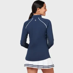 Veronica 1/4 Zip Blå>Original Penguin Discount