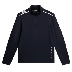 Vinnie Quarter Zip Mid Layer Blå>J.Lindeberg New
