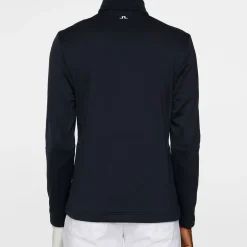 Vinnie Quarter Zip Mid Layer Blå>J.Lindeberg New