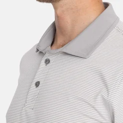Virtue Polo Stripes Silver>Cutter & Buck Best