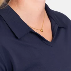 Virtue Polo V-Neck Blå>Cutter & Buck Best