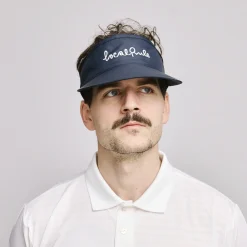 Visor Italic Logo Blå>Local Rule Outlet