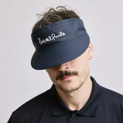 Visor Italic Logo Blå>Local Rule Outlet