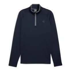 Waffle Fleece 1/4 Zip>Puma Hot