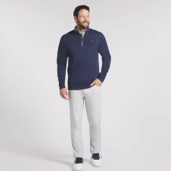 Waffle Fleece 1/4 Zip>Puma Hot