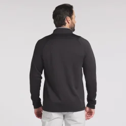 Waffle Fleece 1/4 Zip Svart>Puma Discount