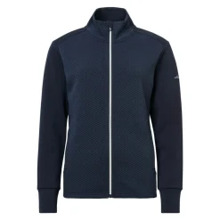 W Carden Midlayer Jkt Blå>Abacus New