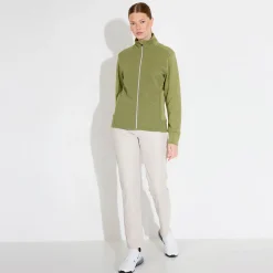 W Carden Midlayer Jkt Grön>Abacus Outlet