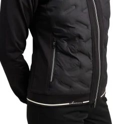 W Grove Hybrid Jacket Svart>Abacus Hot