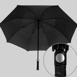 Wind Proof Umbrella Svart>Lyle & Scott New
