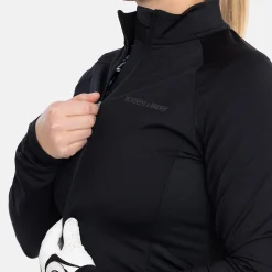 W Mid Layer Full-Zip 2.0 Svart>Bogeys & Birdies Best
