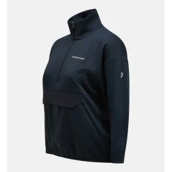 W Mid Layer Svart>Peak Performance New
