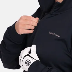 W Mid Layer Svart>Peak Performance New