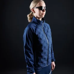 W Pdx Waterproof Jacket Blå>Abacus