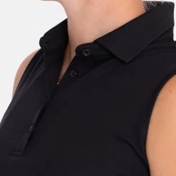 W Prestwick Recycled Sleeveless Svart>Abacus Discount