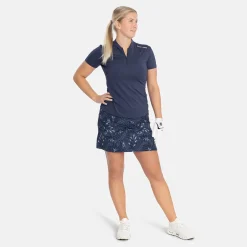 W Tech Blade V-Neck Tee 2.0 Blå>Bogeys & Birdies Outlet