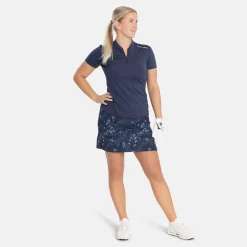 W Tech Blade V-Neck Tee 2.0 Blå>Bogeys & Birdies Outlet