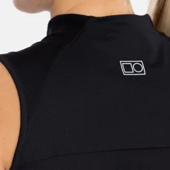 W Tech Dress Zip Collar Svart>Bogeys & Birdies