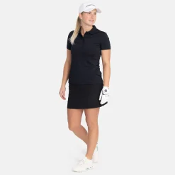 W Tech Hidden Buttons Svart>Bogeys & Birdies Discount
