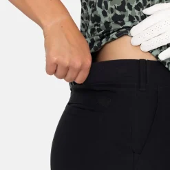 W Twill Stretch Pant Svart>Bogeys & Birdies Clearance