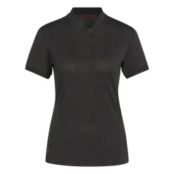 W Ultimate Diamond Jacquard Polo Shirt Svart>Adidas